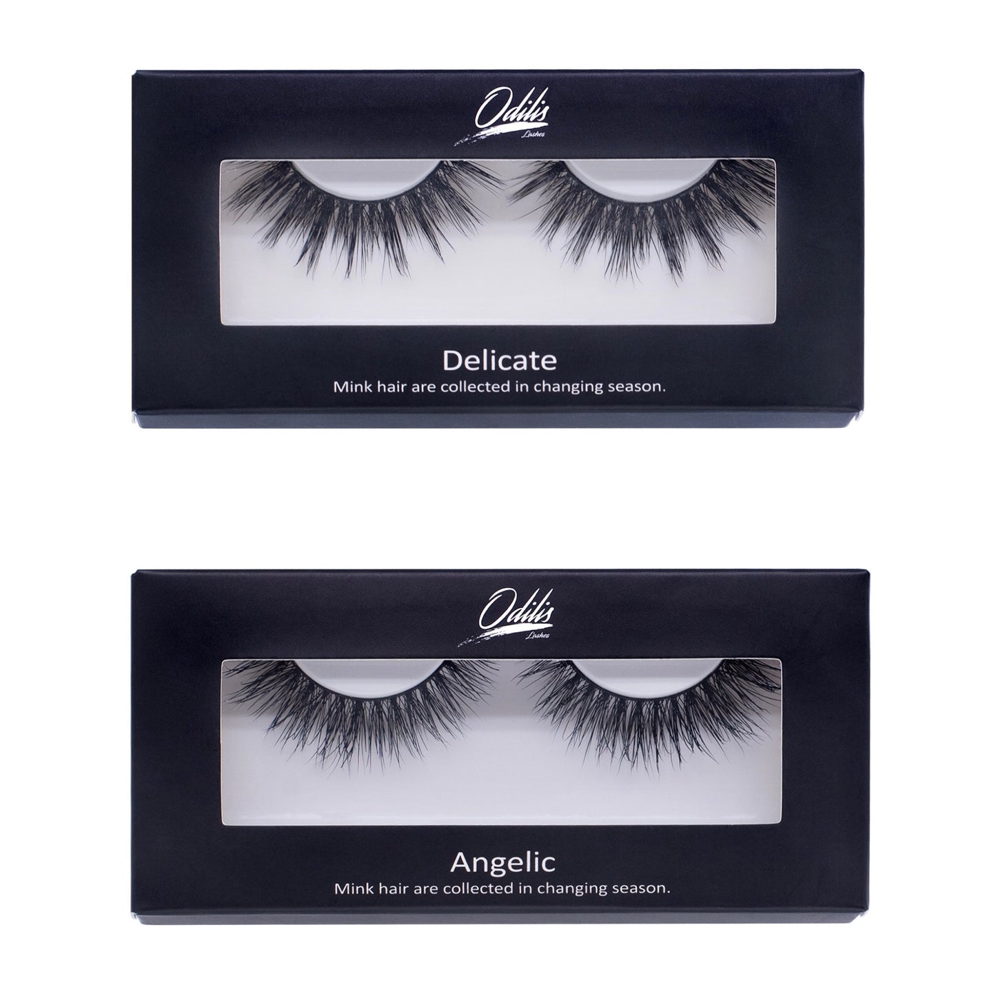 Serene, Lovely, Mature, Natural, Delicate & Angelic. 6 3D Wedding Lashes Bundle.