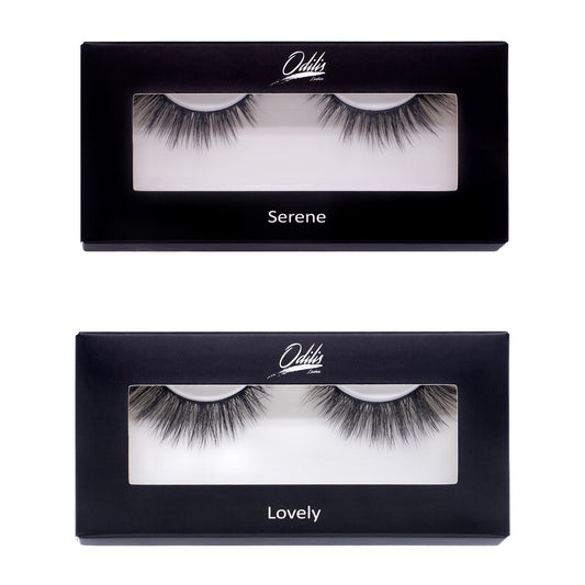 Serene, Lovely, Mature, Natural, Delicate & Angelic. 6 3D Wedding Lashes Bundle.